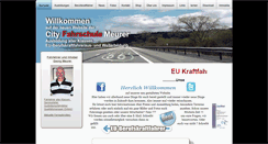 Desktop Screenshot of city-fahrschule-meurer.de
